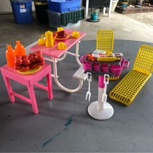 ***SOLD*** Barbie Picnic & BBQ Set